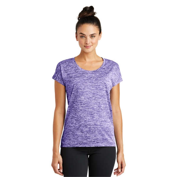 Sport-Tek Women's PosiCharge Electric Heather Sporty Tee. - Sport-Tek Women's PosiCharge Electric Heather Sporty Tee. - Image 41 of 52