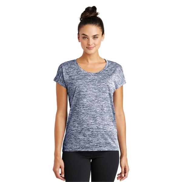 Sport-Tek Women's PosiCharge Electric Heather Sporty Tee. - Sport-Tek Women's PosiCharge Electric Heather Sporty Tee. - Image 47 of 52