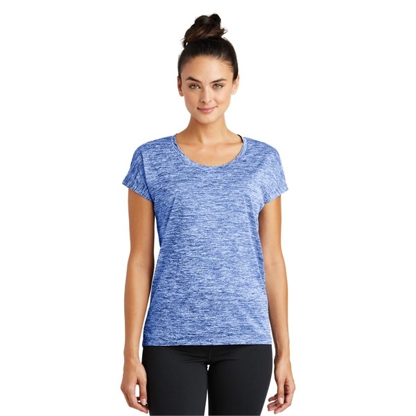 Sport-Tek Women's PosiCharge Electric Heather Sporty Tee. - Sport-Tek Women's PosiCharge Electric Heather Sporty Tee. - Image 50 of 52