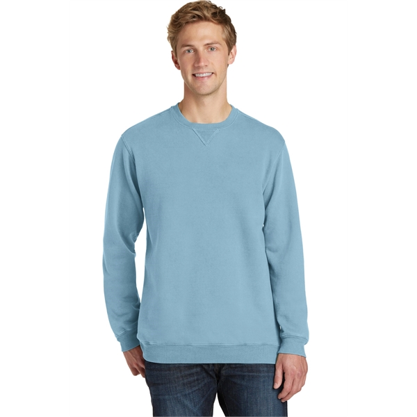 Port & Company Beach Wash Garment-Dyed Crewneck Sweatshirt - Port & Company Beach Wash Garment-Dyed Crewneck Sweatshirt - Image 10 of 90