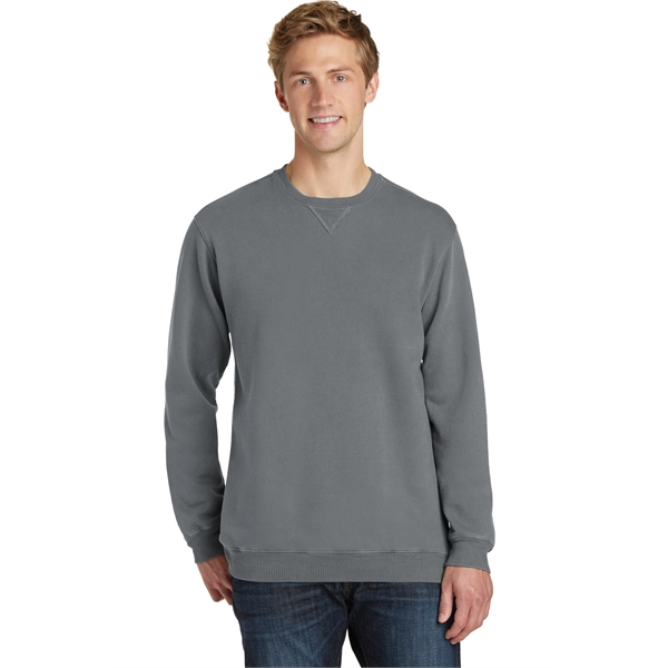 Port & Company Beach Wash Garment-Dyed Crewneck Sweatshirt - Port & Company Beach Wash Garment-Dyed Crewneck Sweatshirt - Image 13 of 90