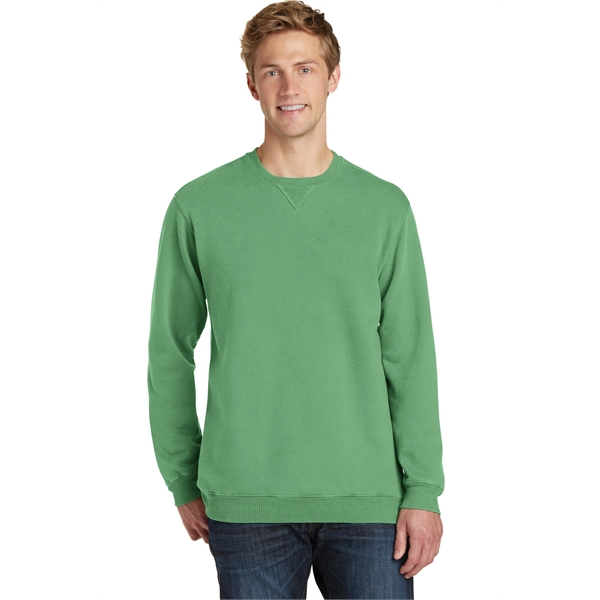 Port & Company Beach Wash Garment-Dyed Crewneck Sweatshirt - Port & Company Beach Wash Garment-Dyed Crewneck Sweatshirt - Image 16 of 90