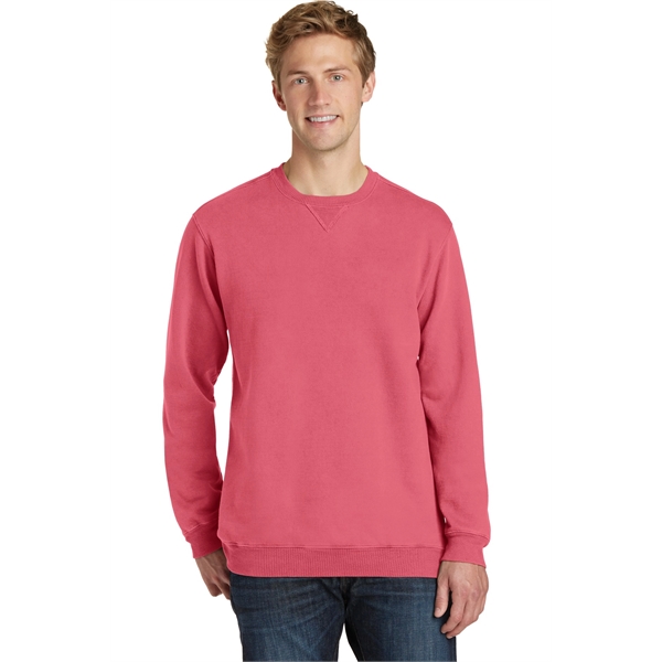 Port & Company Beach Wash Garment-Dyed Crewneck Sweatshirt - Port & Company Beach Wash Garment-Dyed Crewneck Sweatshirt - Image 19 of 90