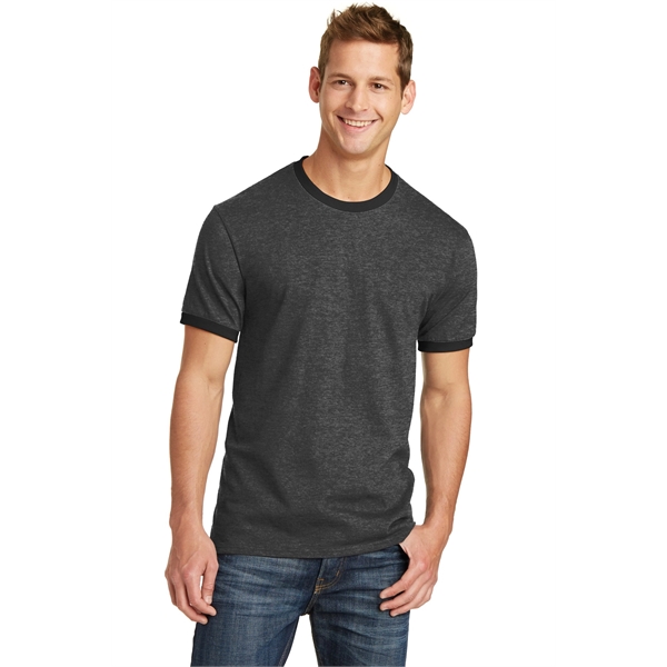 Port & Company Core Cotton Ringer Tee. - Port & Company Core Cotton Ringer Tee. - Image 3 of 49