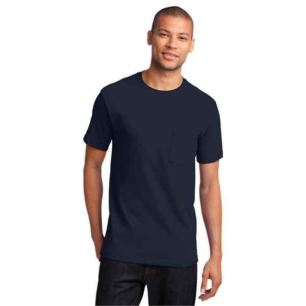 Port & Company - Tall Essential Pocket Tee. - Port & Company - Tall Essential Pocket Tee. - Image 2 of 131