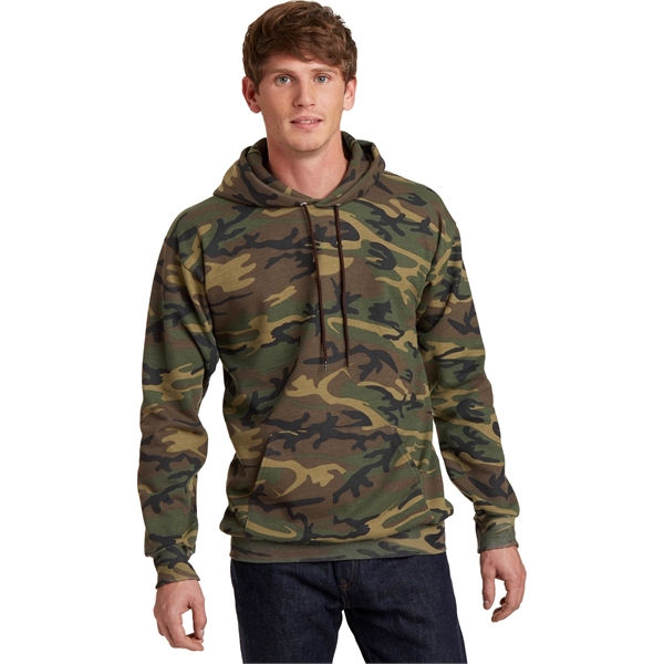 Port & Company Core Fleece Camo Pullover Hooded Sweatshirt. - Port & Company Core Fleece Camo Pullover Hooded Sweatshirt. - Image 4 of 38