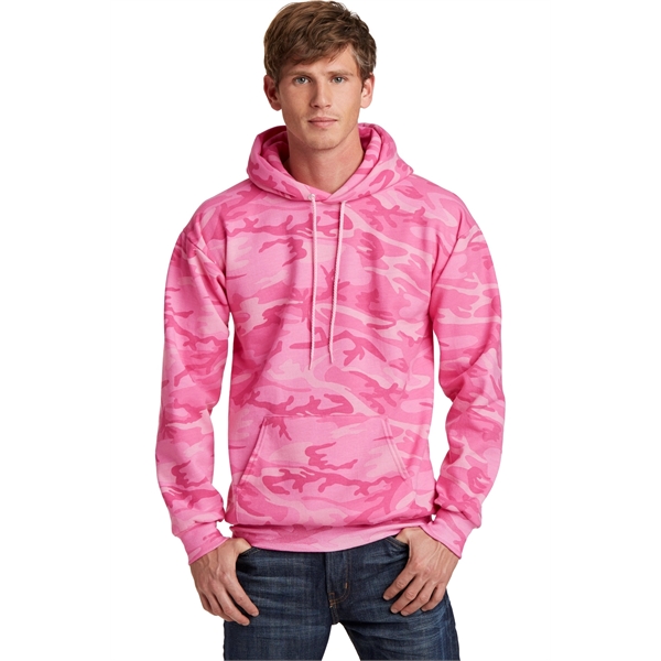 Port & Company Core Fleece Camo Pullover Hooded Sweatshirt. - Port & Company Core Fleece Camo Pullover Hooded Sweatshirt. - Image 10 of 38