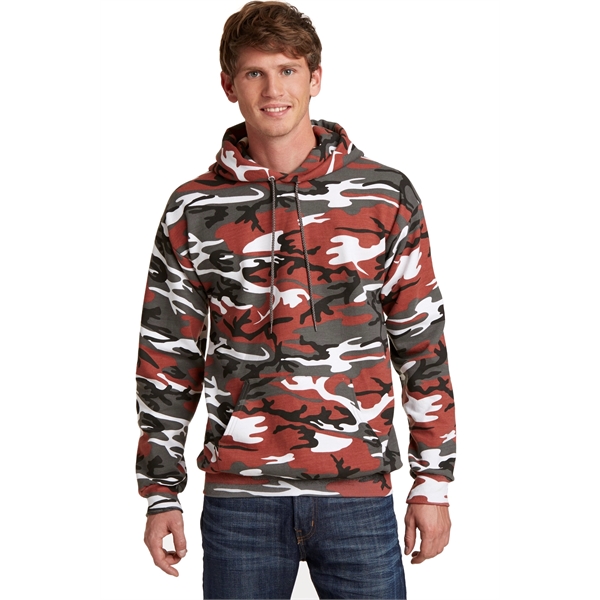 Port & Company Core Fleece Camo Pullover Hooded Sweatshirt. - Port & Company Core Fleece Camo Pullover Hooded Sweatshirt. - Image 16 of 38