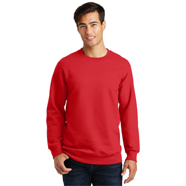 Port & Company Fan Favorite Fleece Crewneck Sweatshirt. - Port & Company Fan Favorite Fleece Crewneck Sweatshirt. - Image 3 of 60