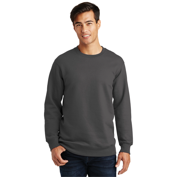 Port & Company Fan Favorite Fleece Crewneck Sweatshirt. - Port & Company Fan Favorite Fleece Crewneck Sweatshirt. - Image 6 of 60