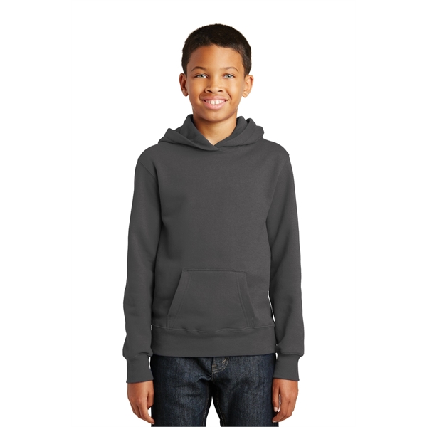 Port & Company Youth Fan Favorite Fleece Pullover Hooded ... - Port & Company Youth Fan Favorite Fleece Pullover Hooded ... - Image 10 of 40