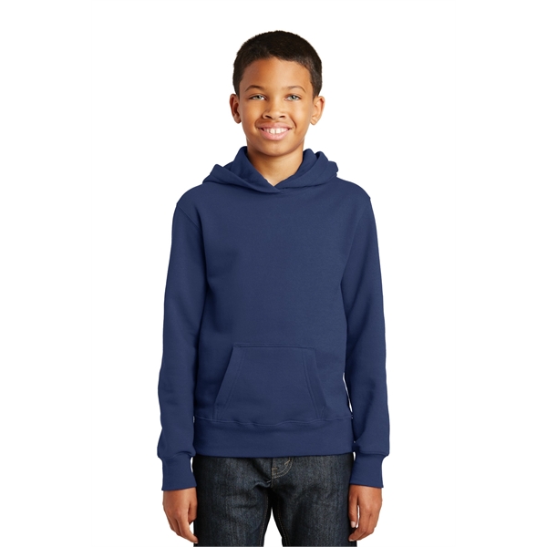 Port & Company Youth Fan Favorite Fleece Pullover Hooded ... - Port & Company Youth Fan Favorite Fleece Pullover Hooded ... - Image 16 of 40