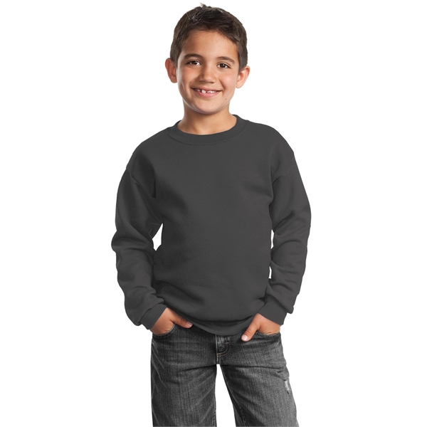 Port & Company - Youth Core Fleece Crewneck Sweatshirt. - Port & Company - Youth Core Fleece Crewneck Sweatshirt. - Image 2 of 109