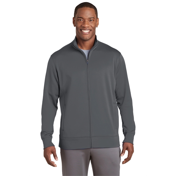 Sport-Tek Sport-Wick Fleece Full-Zip Jacket. - Sport-Tek Sport-Wick Fleece Full-Zip Jacket. - Image 4 of 45