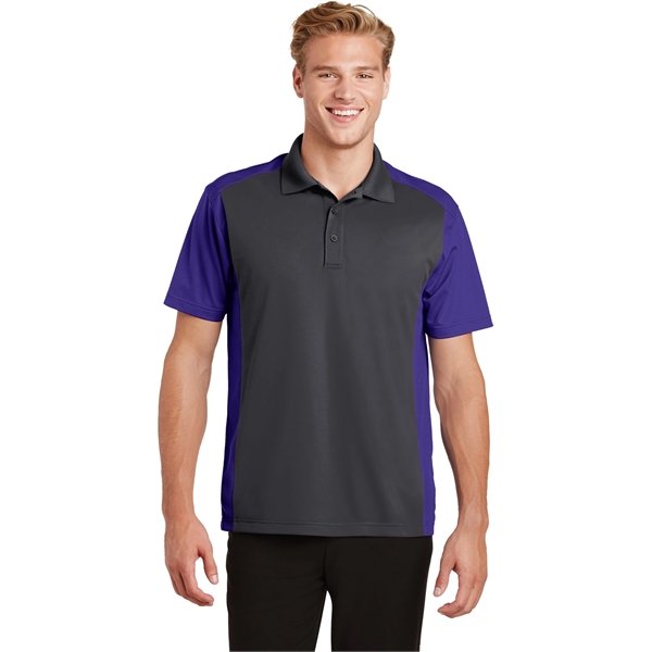 Sport-Tek Colorblock Micropique Sport-Wick Polo. - Sport-Tek Colorblock Micropique Sport-Wick Polo. - Image 10 of 35