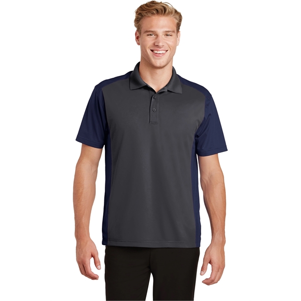 Sport-Tek Colorblock Micropique Sport-Wick Polo. - Sport-Tek Colorblock Micropique Sport-Wick Polo. - Image 13 of 35