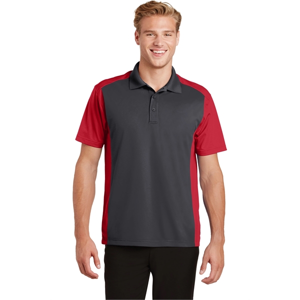 Sport-Tek Colorblock Micropique Sport-Wick Polo. - Sport-Tek Colorblock Micropique Sport-Wick Polo. - Image 1 of 35