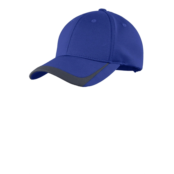 Sport-Tek Pique Colorblock Cap. - Sport-Tek Pique Colorblock Cap. - Image 13 of 16