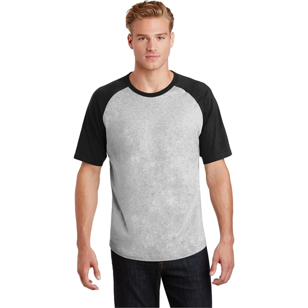 Sport-Tek Short Sleeve Colorblock Raglan Jersey. - Sport-Tek Short Sleeve Colorblock Raglan Jersey. - Image 0 of 25