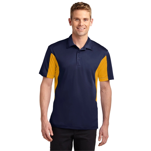 Sport-Tek Tall Side Blocked Micropique Sport-Wick Polo. - Sport-Tek Tall Side Blocked Micropique Sport-Wick Polo. - Image 12 of 55