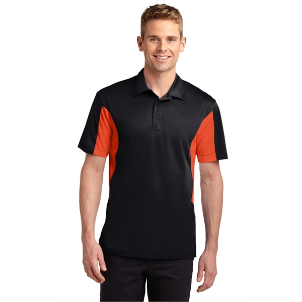 Sport-Tek Tall Side Blocked Micropique Sport-Wick Polo. - Sport-Tek Tall Side Blocked Micropique Sport-Wick Polo. - Image 28 of 55