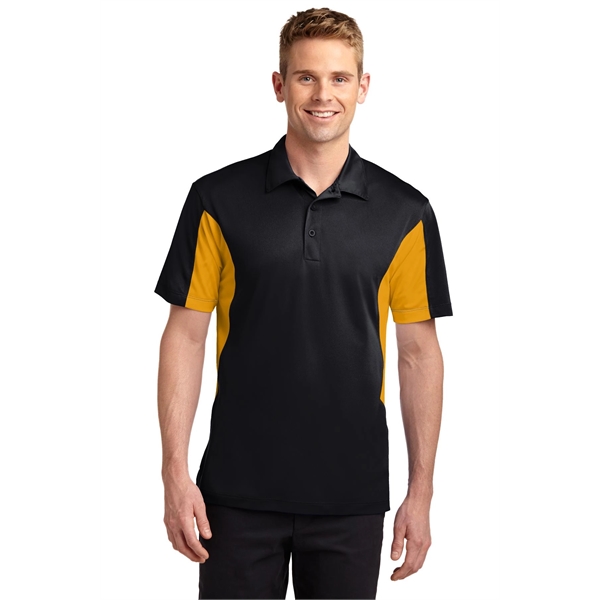Sport-Tek Tall Side Blocked Micropique Sport-Wick Polo. - Sport-Tek Tall Side Blocked Micropique Sport-Wick Polo. - Image 32 of 55