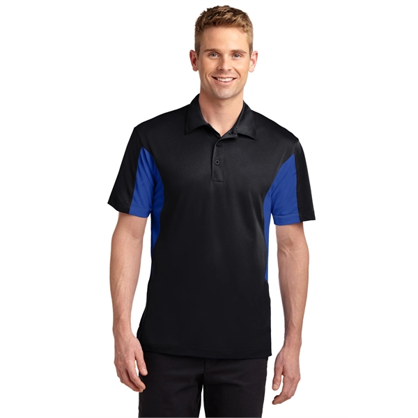 Sport-Tek Tall Side Blocked Micropique Sport-Wick Polo. - Sport-Tek Tall Side Blocked Micropique Sport-Wick Polo. - Image 40 of 55