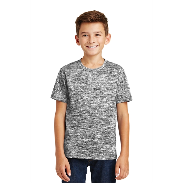 Sport-Tek Youth PosiCharge Electric Heather Tee. - Sport-Tek Youth PosiCharge Electric Heather Tee. - Image 1 of 48