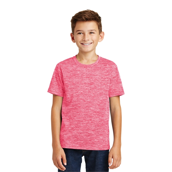 Sport-Tek Youth PosiCharge Electric Heather Tee. - Sport-Tek Youth PosiCharge Electric Heather Tee. - Image 13 of 48