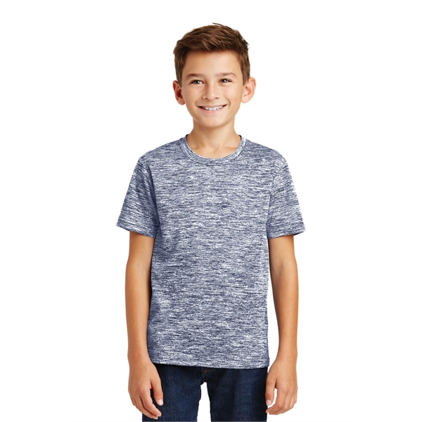 Sport-Tek Youth PosiCharge Electric Heather Tee. - Sport-Tek Youth PosiCharge Electric Heather Tee. - Image 16 of 48