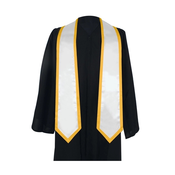 Graduation Stole with Trim - Graduation Stole with Trim - Image 1 of 1