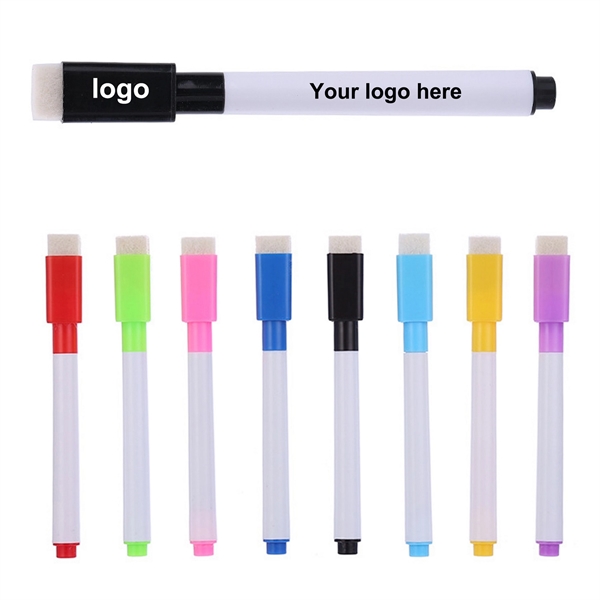 Dry Erase Markers with Eraser Cap - Dry Erase Markers with Eraser Cap - Image 0 of 2