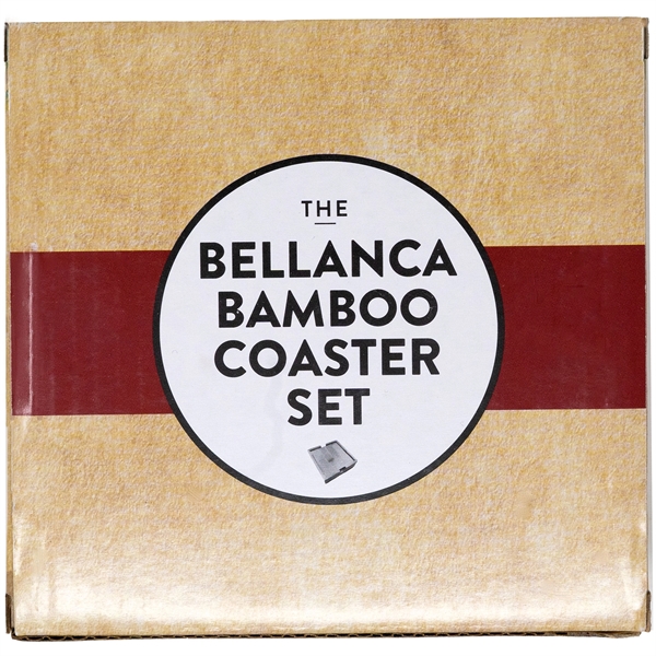 Square Bamboo Coaster Set - Square Bamboo Coaster Set - Image 1 of 4