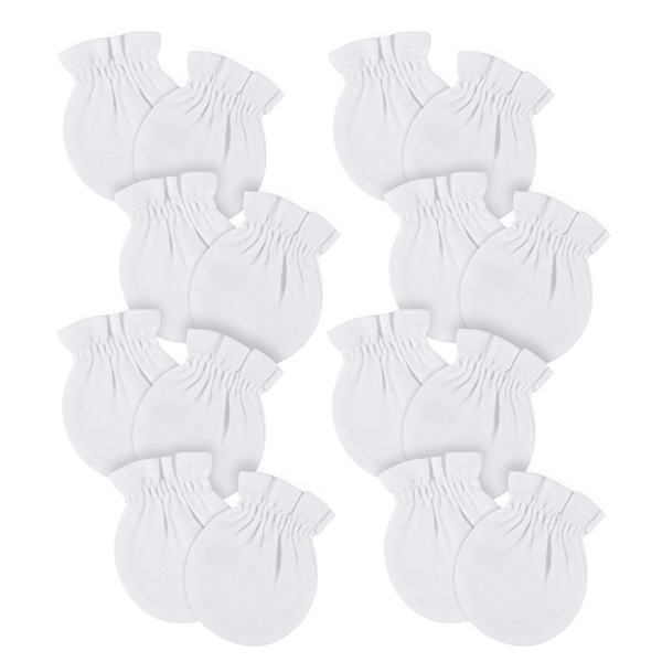 8-Pack Baby No-Scratch Mittens - 8-Pack Baby No-Scratch Mittens - Image 3 of 4