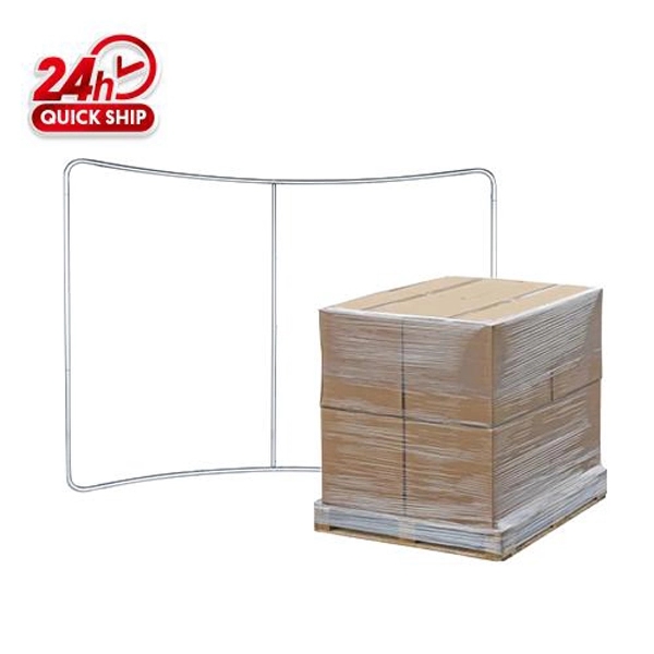 20pcs 10' x 7.5' Curved Tube Display Frame Only / 1 Pallet - 20pcs 10' x 7.5' Curved Tube Display Frame Only / 1 Pallet - Image 0 of 2
