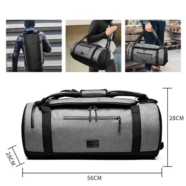 Sports Gym Bag For Men With Shoes Compartment&Wet Pocket - Sports Gym Bag For Men With Shoes Compartment&Wet Pocket - Image 0 of 2