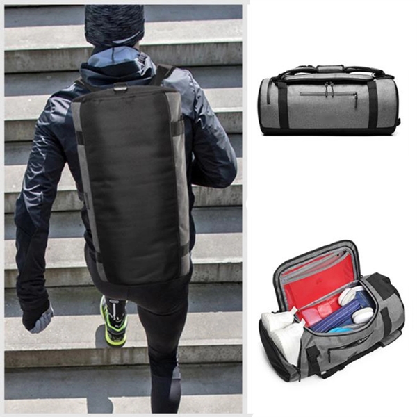 Sports Gym Bag For Men With Shoes Compartment&Wet Pocket - Sports Gym Bag For Men With Shoes Compartment&Wet Pocket - Image 1 of 2