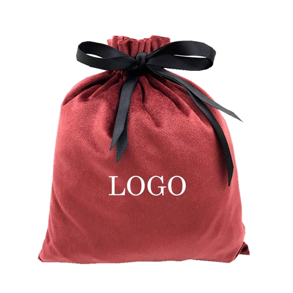 Velvet Drawstring Pouch Gift bag - Velvet Drawstring Pouch Gift bag - Image 3 of 5