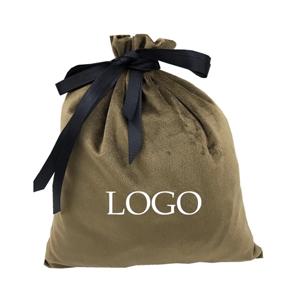 Velvet Drawstring Pouch Gift bag - Velvet Drawstring Pouch Gift bag - Image 4 of 5