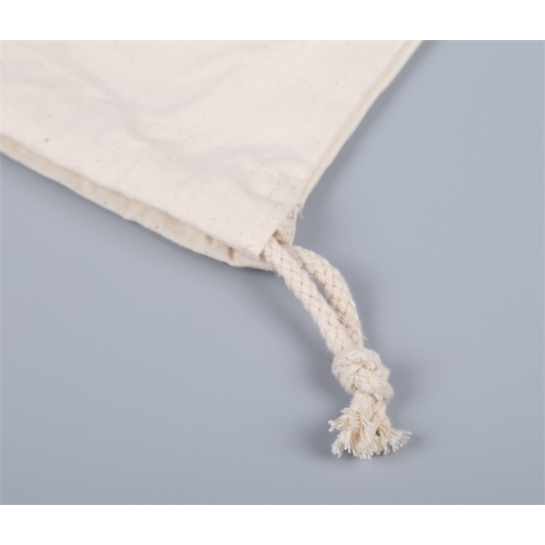 Muslin Reusable Produce Drawstrings Bags 6''x8'' inch - Muslin Reusable Produce Drawstrings Bags 6''x8'' inch - Image 1 of 7