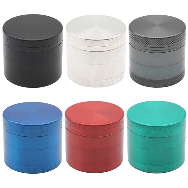 4 Piece Metal Herb Grinder - 4 Piece Metal Herb Grinder - Image 0 of 7