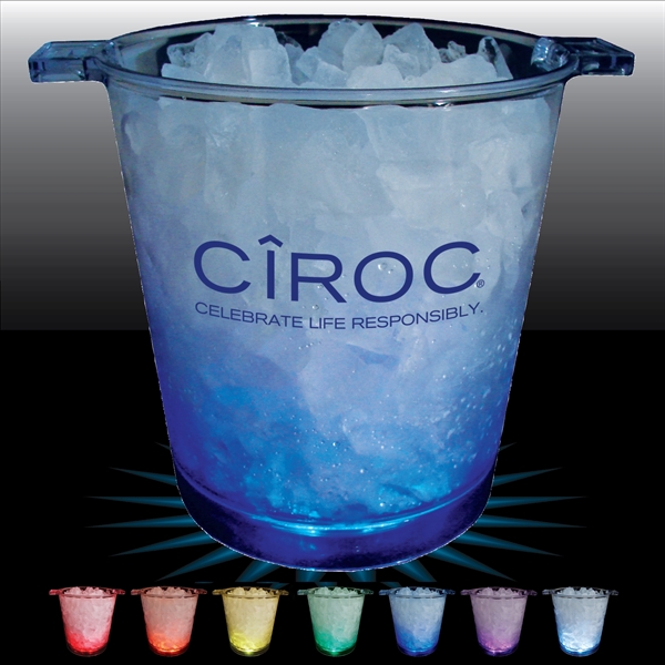 200 oz. Light Up Ice Bucket - 200 oz. Light Up Ice Bucket - Image 0 of 0
