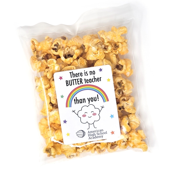 Gourmet Popcorn in Clear Bag - 2 Oz - Gourmet Popcorn in Clear Bag - 2 Oz - Image 0 of 6