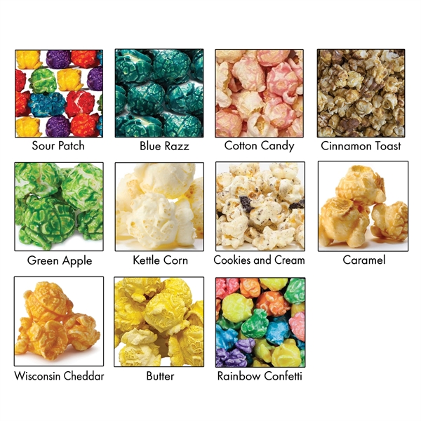 Gourmet Popcorn in Clear Bag - 2 Oz - Gourmet Popcorn in Clear Bag - 2 Oz - Image 6 of 6