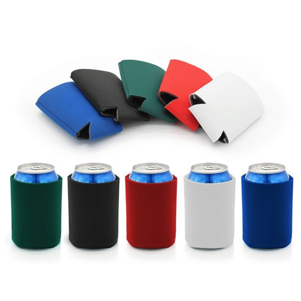 12oz  Collapsible Beverage Can Cooler Sleeves - 12oz  Collapsible Beverage Can Cooler Sleeves - Image 2 of 2