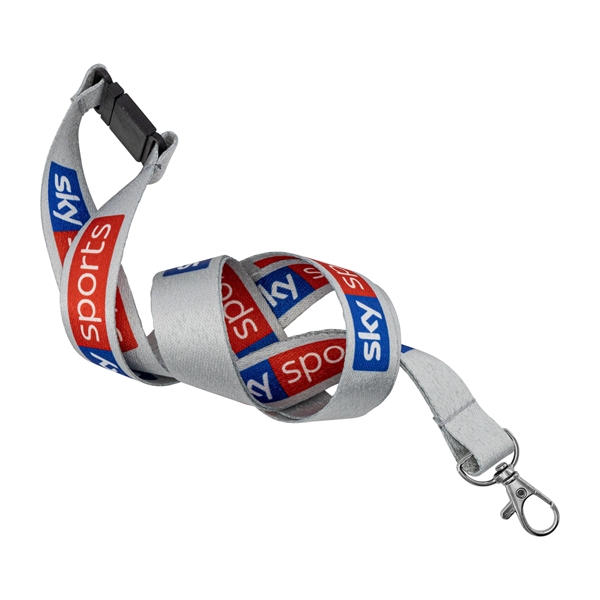 Lanyards Eco Recycled PET Full Color Sublimated - Lanyards Eco Recycled PET Full Color Sublimated - Image 3 of 4