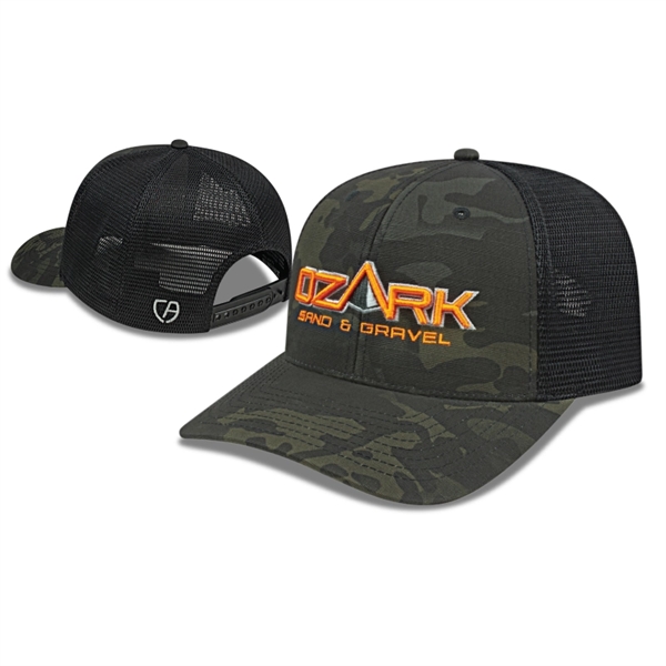Premium Multicam® Trucker Mesh Back Cap - Premium Multicam® Trucker Mesh Back Cap - Image 0 of 3