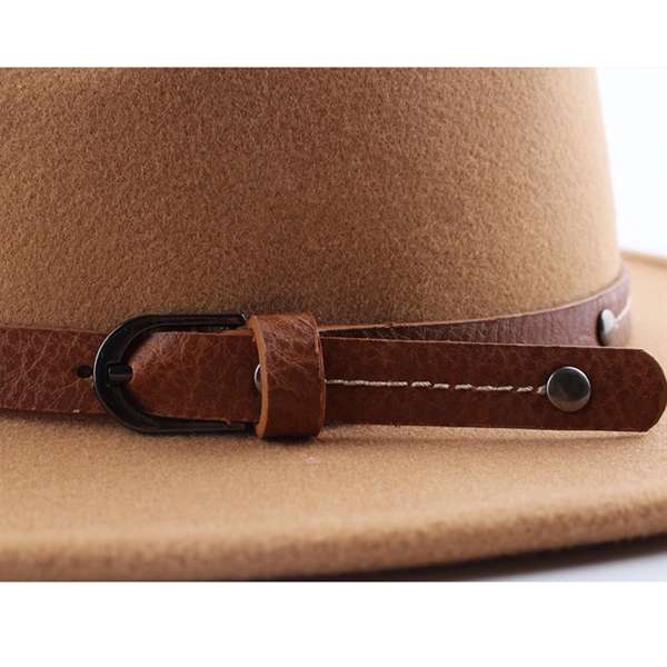 Wide Brim Floppy Panama Hat - Wide Brim Floppy Panama Hat - Image 3 of 4
