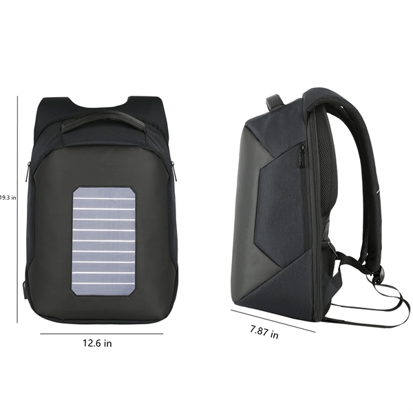 Solar Charging Anti-theft Backpack 16 inch Laptop - Solar Charging Anti-theft Backpack 16 inch Laptop - Image 3 of 5