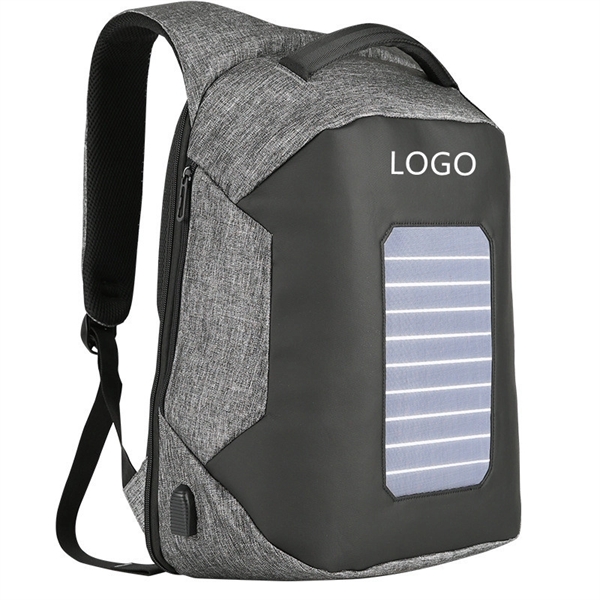 Solar Charging Anti-theft Backpack 16 inch Laptop - Solar Charging Anti-theft Backpack 16 inch Laptop - Image 4 of 5